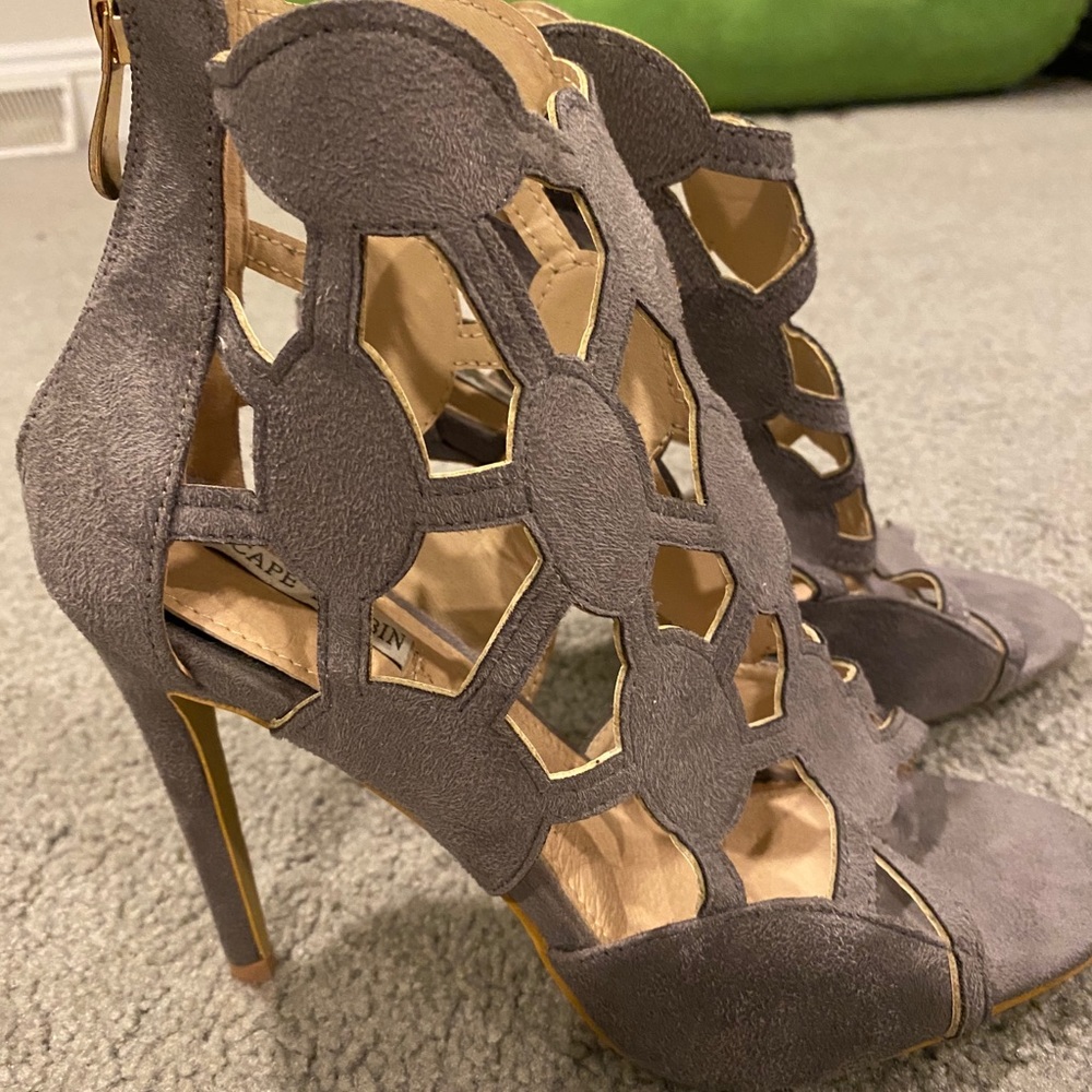 Open Toe Ankle Heels